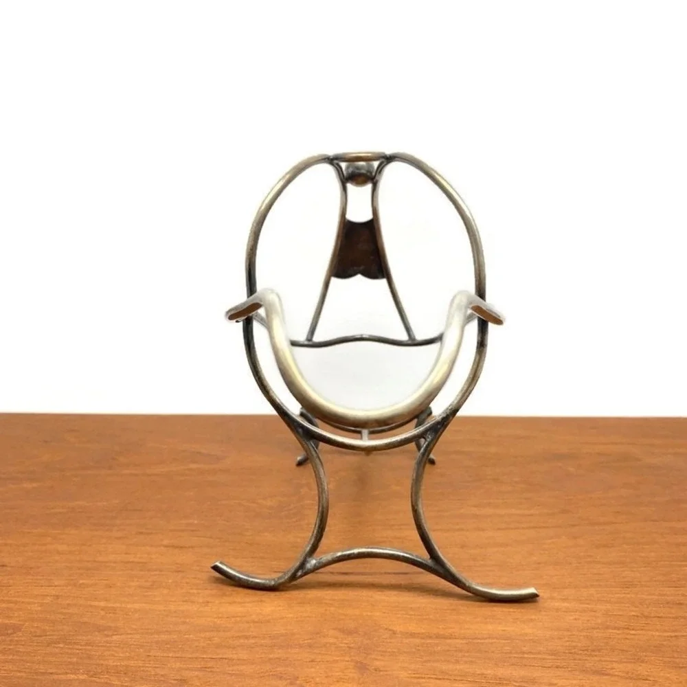 Vintage Mappin & Webb Wine Bottle Holder Champagne Cradle SIlverplate